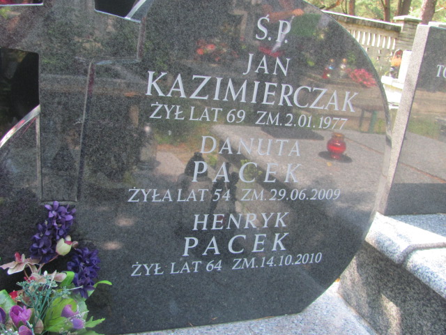 HENRYK MICHAŁ Pacek 1946 Otwock - Grobonet - Wyszukiwarka osób pochowanych