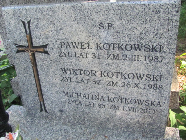 Michalina Kotkowska Otwock - Grobonet - Wyszukiwarka osób pochowanych