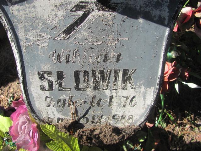 Grób Wiktoria Słowik 