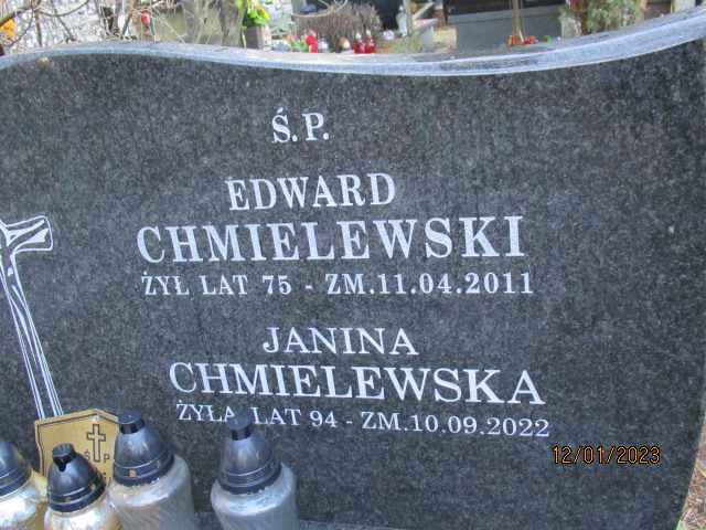 Edward Chmielewski 1936 Otwock - Grobonet - Wyszukiwarka osób pochowanych