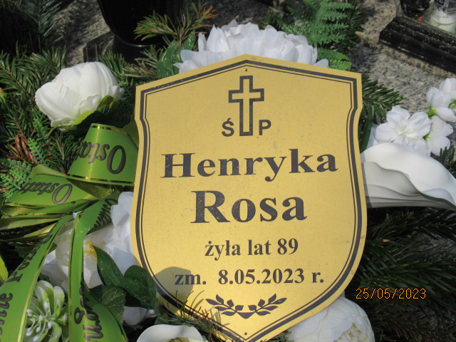 Grób Henryka Rosa