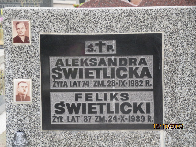 Aleksandra Świetlicka  Otwock - Grobonet - Wyszukiwarka osób pochowanych