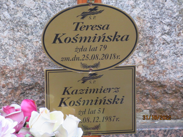 Kazimierz Kośmiński 1936 Otwock - Grobonet - Wyszukiwarka osób pochowanych