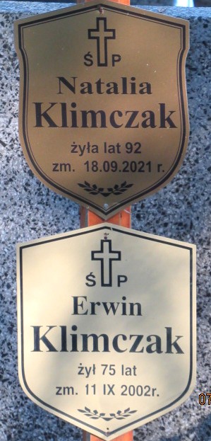 Natalia Klimczak 1929 Otwock - Grobonet - Wyszukiwarka osób pochowanych