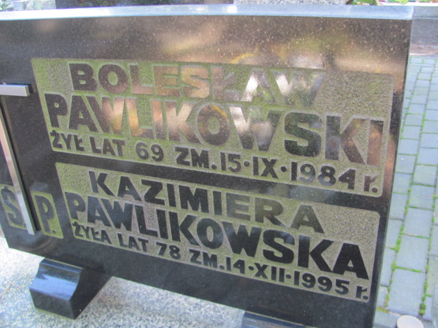 Kazimiera Pawlikowska Otwock - Grobonet - Wyszukiwarka osób pochowanych