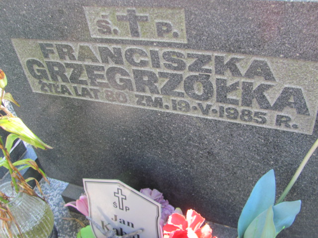 Janina Kabala 1937 Otwock - Grobonet - Wyszukiwarka osób pochowanych