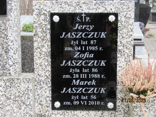 Marek Jaszczuk 1953 Otwock - Grobonet - Wyszukiwarka osób pochowanych