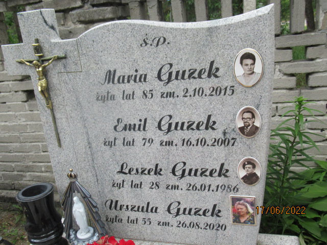 Maria Guzek 1930 Otwock - Grobonet - Wyszukiwarka osób pochowanych