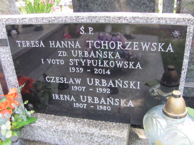 Irena Urbańska  1907 Otwock - Grobonet - Wyszukiwarka osób pochowanych