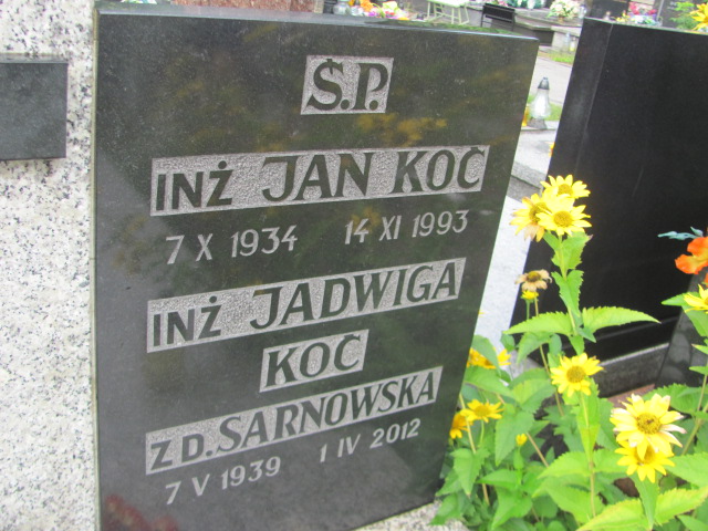 Jadwiga Koć 1939 Otwock - Grobonet - Wyszukiwarka osób pochowanych