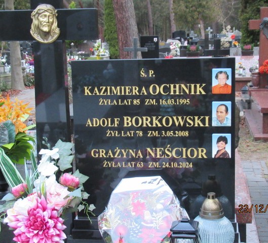 Grażyna Neścior 1961 Otwock - Grobonet - Wyszukiwarka osób pochowanych