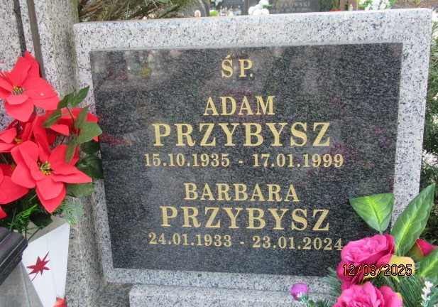 Adam Przybysz Otwock - Grobonet - Wyszukiwarka osób pochowanych