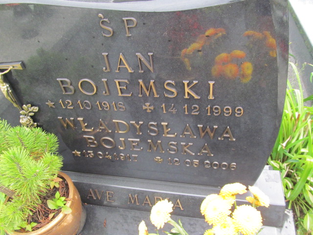 Jan Bojemski 1918 Otwock - Grobonet - Wyszukiwarka osób pochowanych