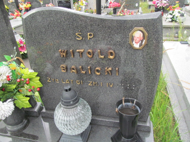 Witold Balicki Otwock - Grobonet - Wyszukiwarka osób pochowanych