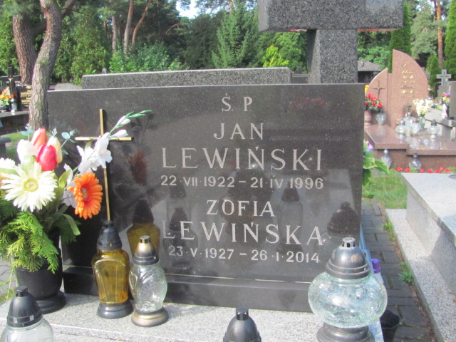 Jan Lewiński 1922 Otwock - Grobonet - Wyszukiwarka osób pochowanych
