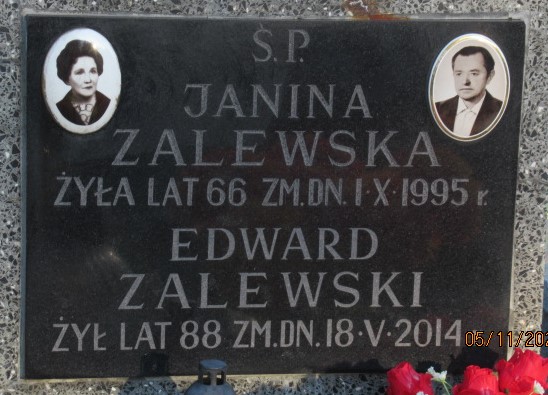 Edward Zalewski 1925 Otwock - Grobonet - Wyszukiwarka osób pochowanych