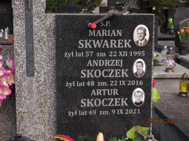 Artur Skoczek 1972 Otwock - Grobonet - Wyszukiwarka osób pochowanych