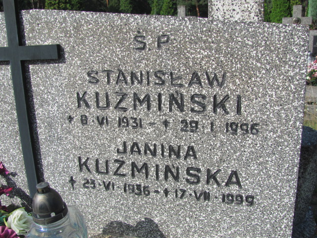 Stanisław Kuźmiński 1931 Otwock - Grobonet - Wyszukiwarka osób pochowanych