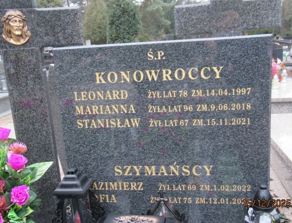 Zofia Szymańska 1947 Otwock - Grobonet - Wyszukiwarka osób pochowanych