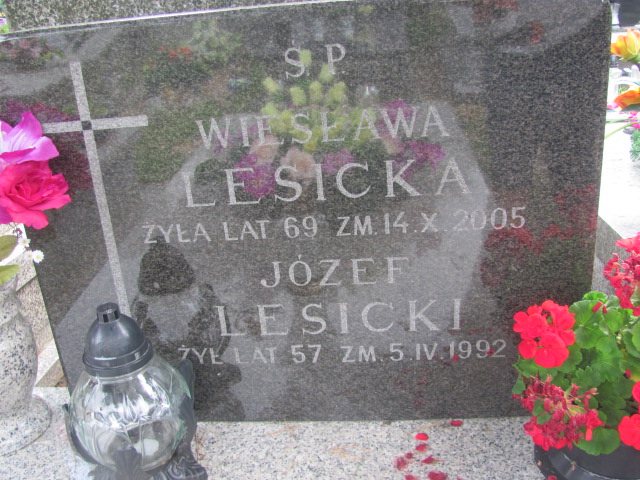 Józef Lesicki Otwock - Grobonet - Wyszukiwarka osób pochowanych
