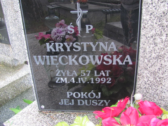 Krystyna Więckowska  Otwock - Grobonet - Wyszukiwarka osób pochowanych