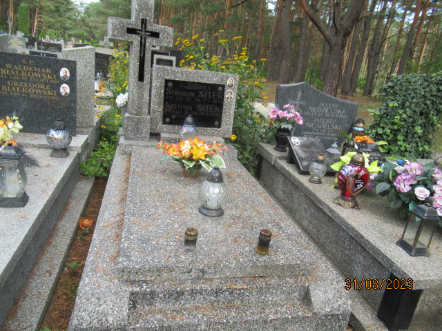 Grób Stanisław Sitek