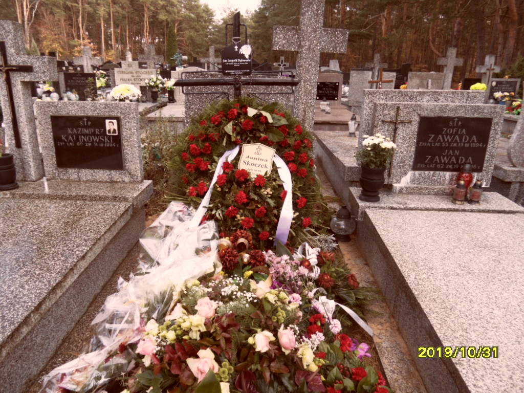 Janina Skoczek 1938 Otwock - Grobonet - Wyszukiwarka osób pochowanych