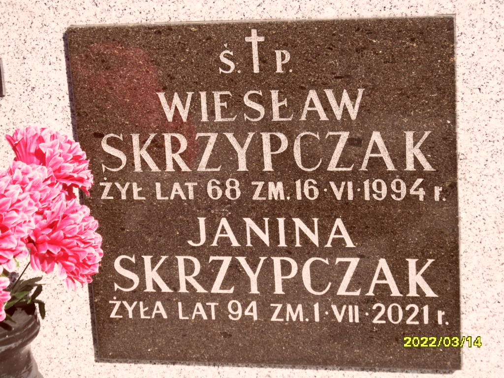  Skrzypczak 1926 Otwock - Grobonet - Wyszukiwarka osób pochowanych