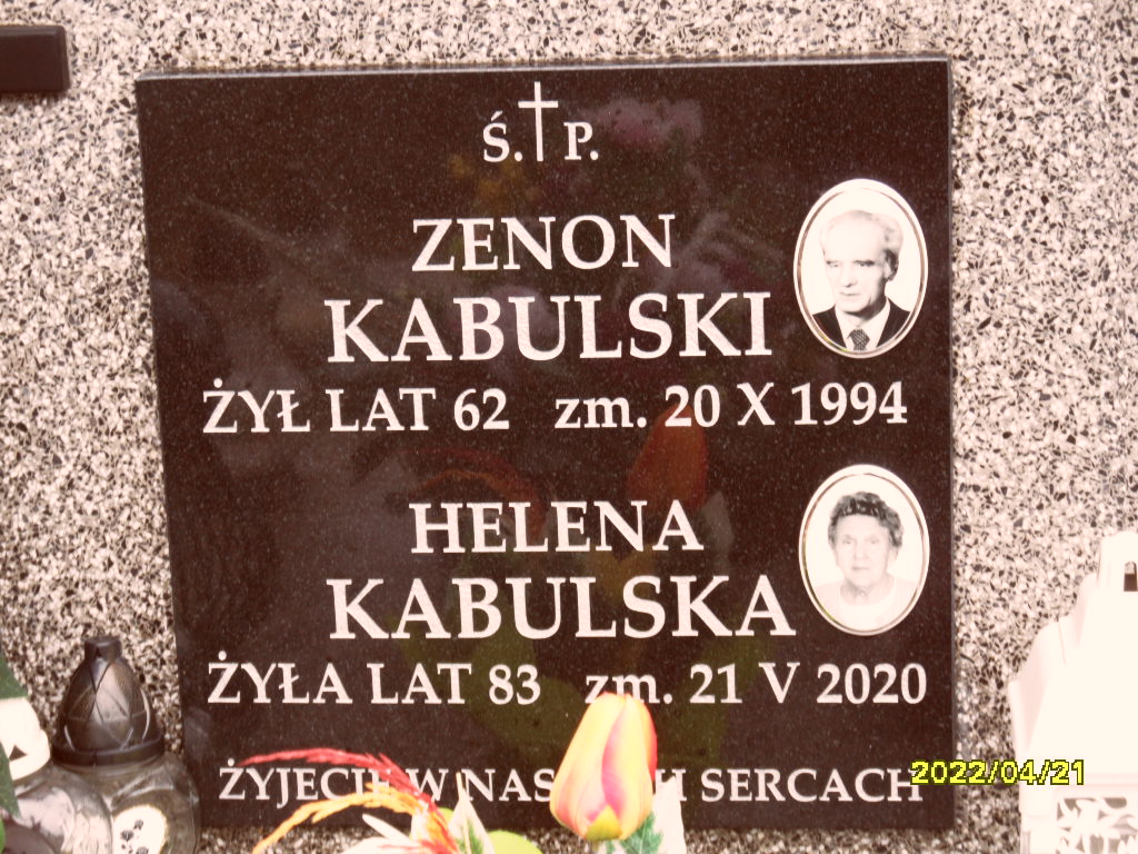 Helena Kabulska 1936 Otwock - Grobonet - Wyszukiwarka osób pochowanych