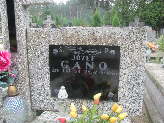 Józef Gano 1932 Otwock - Grobonet - Wyszukiwarka osób pochowanych