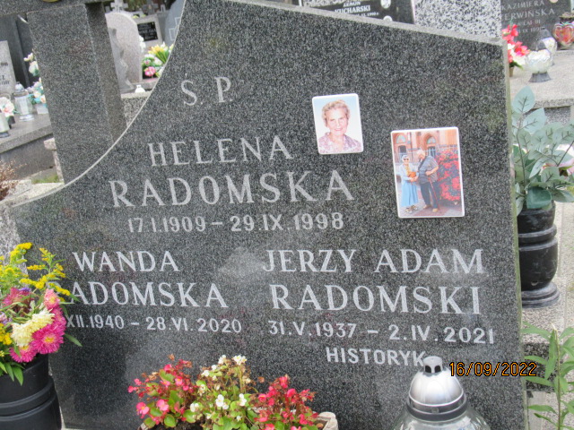 Helena Radomska 1909 Otwock - Grobonet - Wyszukiwarka osób pochowanych