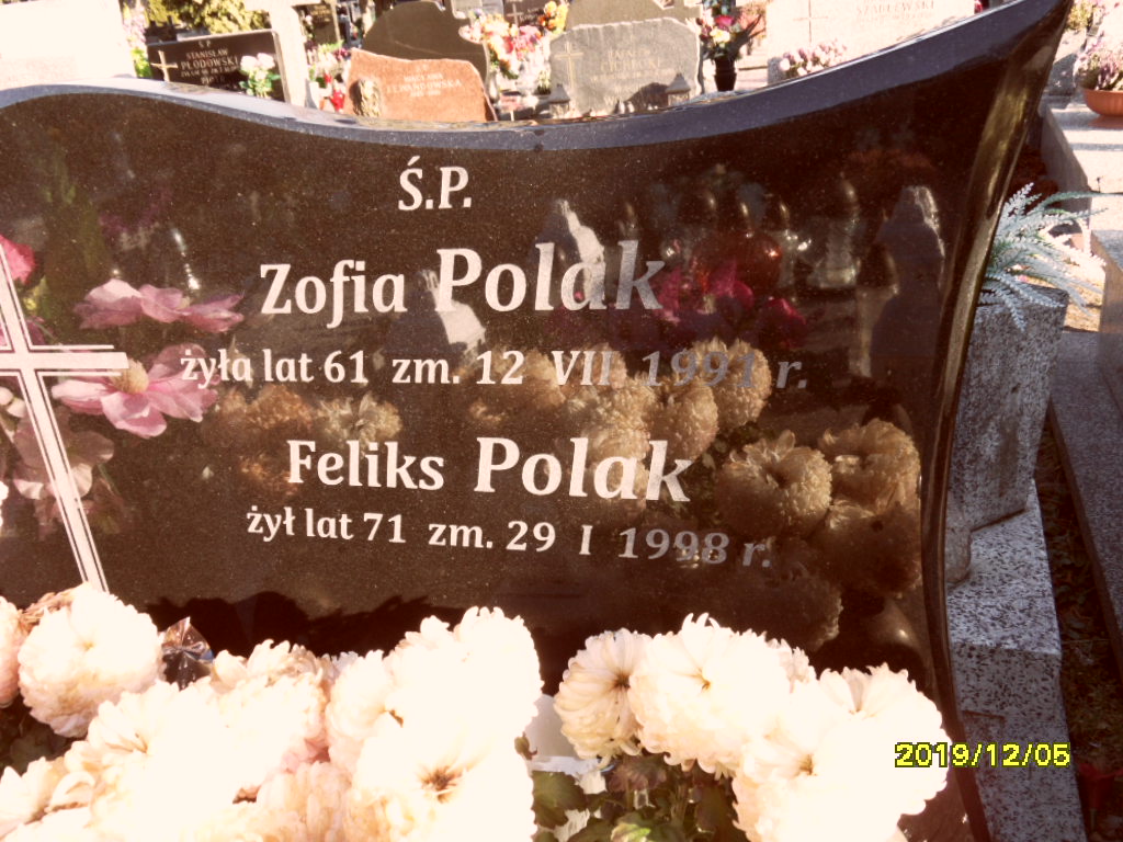 Feliks Polak 1927 Otwock - Grobonet - Wyszukiwarka osób pochowanych