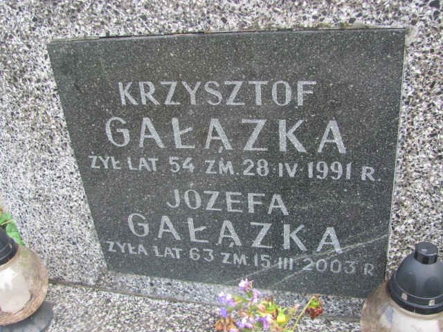 Jacek Gałązka 1959 Otwock - Grobonet - Wyszukiwarka osób pochowanych