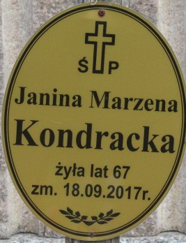  Kondracka 1950 Otwock - Grobonet - Wyszukiwarka osób pochowanych