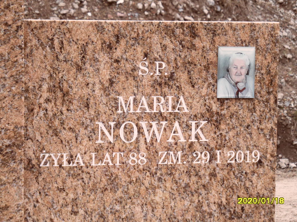 Maria Nowak 1930 Otwock - Grobonet - Wyszukiwarka osób pochowanych