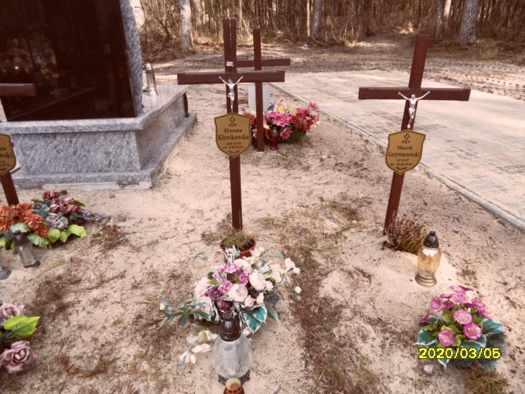 Grób Hanna Klawikowska