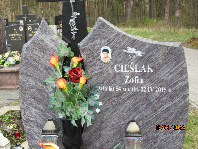 Zofia Cieślak 1961 Otwock - Grobonet - Wyszukiwarka osób pochowanych