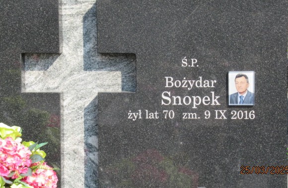 Bożydar Snopek 1946 Otwock - Grobonet - Wyszukiwarka osób pochowanych