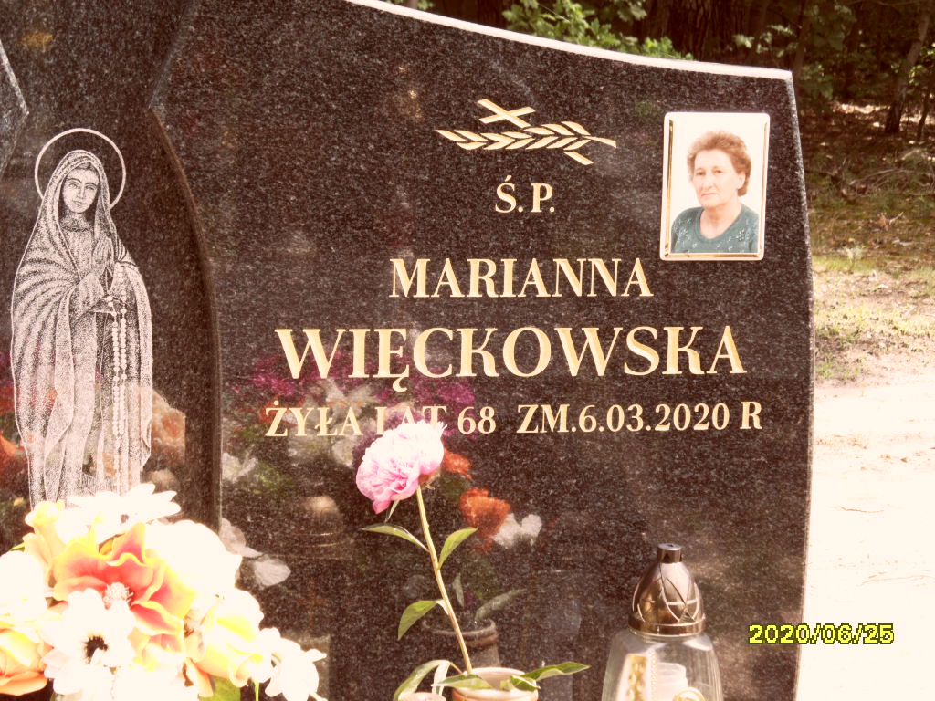 Marianna Więckowska 1951 Otwock - Grobonet - Wyszukiwarka osób pochowanych