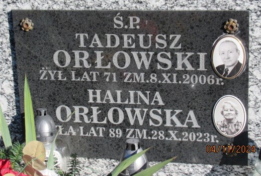 Halina Orłowska 1934 Otwock - Grobonet - Wyszukiwarka osób pochowanych