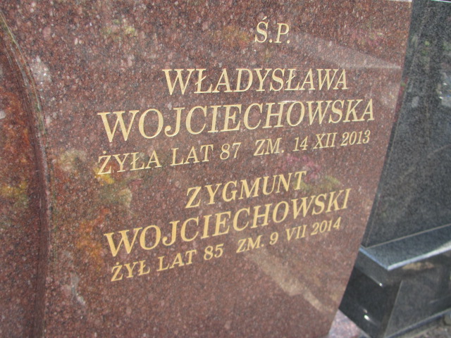 Władysława Wojciechowska 1926 Otwock - Grobonet - Wyszukiwarka osób pochowanych