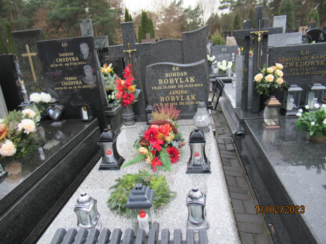 Grób Janina Bobylak