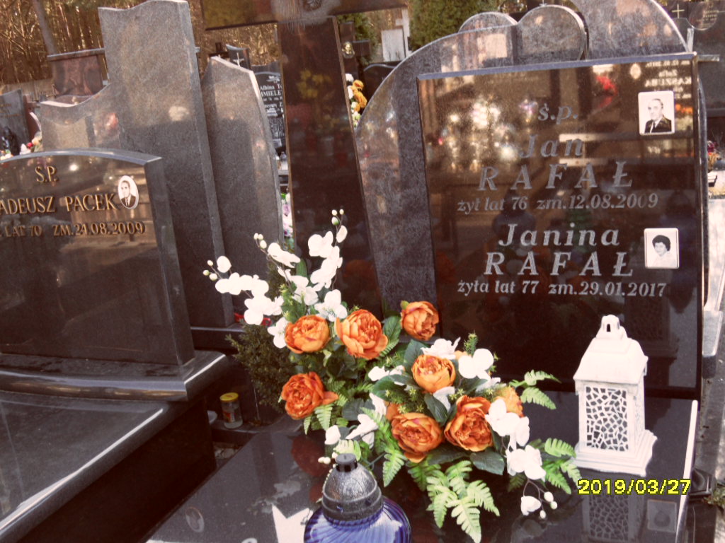 Janina Rafał 1940 Otwock - Grobonet - Wyszukiwarka osób pochowanych