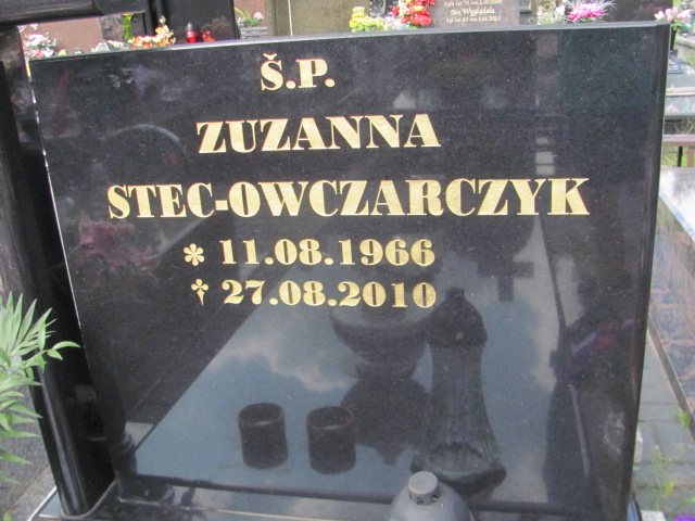 Zuzanna Stec Owczarczyk 1966 Otwock - Grobonet - Wyszukiwarka osób pochowanych