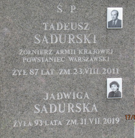  Sadurski 1924 Otwock - Grobonet - Wyszukiwarka osób pochowanych