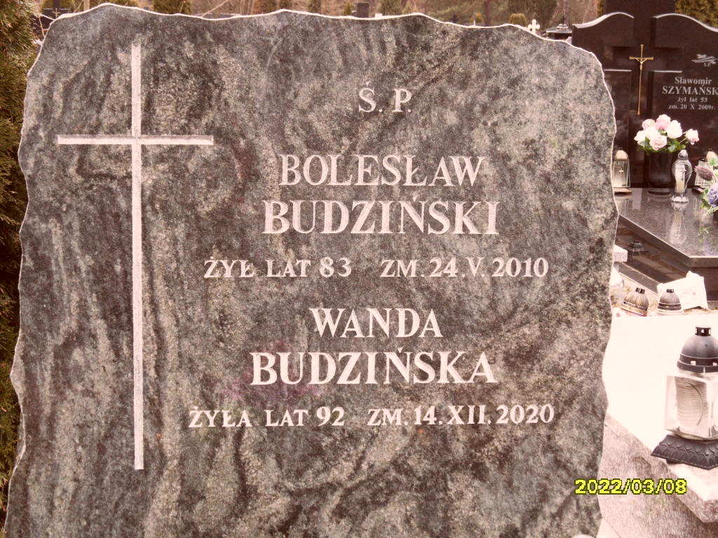 Wanda Budzińska 1929 Otwock - Grobonet - Wyszukiwarka osób pochowanych