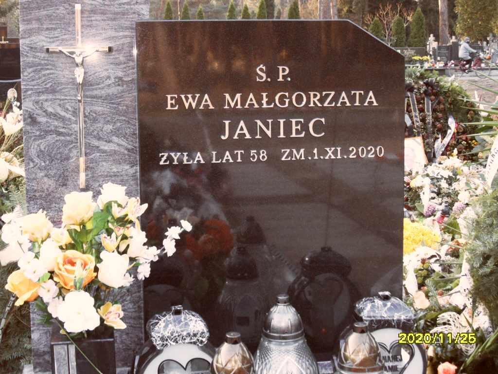 Ewa Janiec 1962 Otwock - Grobonet - Wyszukiwarka osób pochowanych