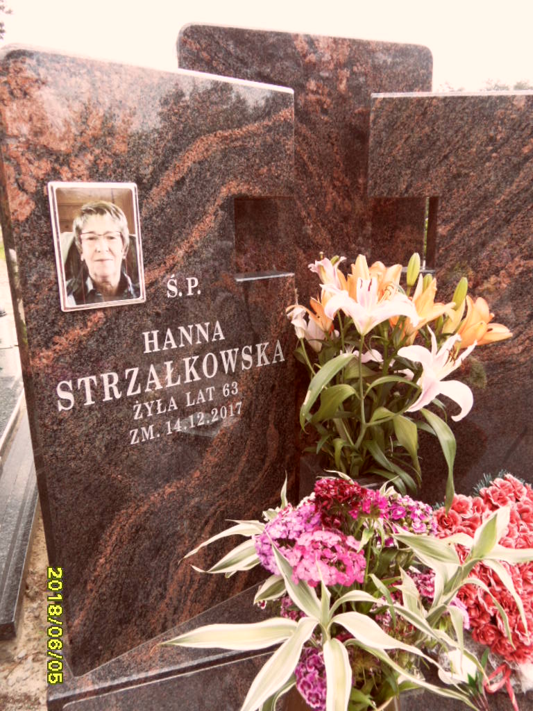 Hanna Strzałkowska 1954 Otwock - Grobonet - Wyszukiwarka osób pochowanych