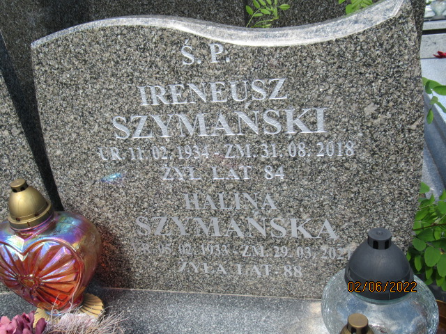 Halina Szymańska 1933 Otwock - Grobonet - Wyszukiwarka osób pochowanych