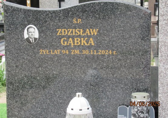Zdzisław Gąbka 1930 Otwock - Grobonet - Wyszukiwarka osób pochowanych